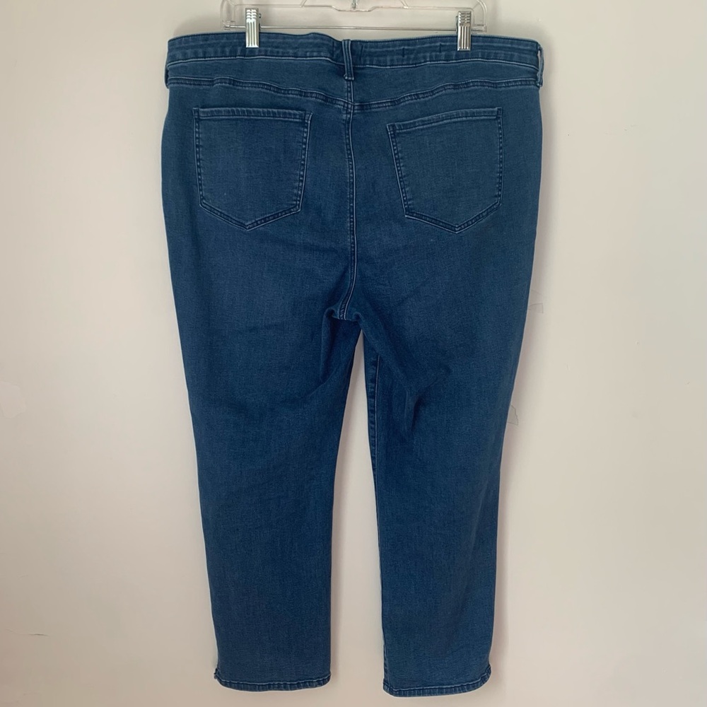 NYDJ Sheri Slim Double Button Fly Ankle Jeans - Picture 7 of 10